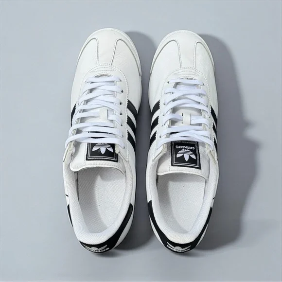 Adidas Originals Samoa Trefoil White & Black Sneakers – Men’s Size 12 - Picture 5 of 6
